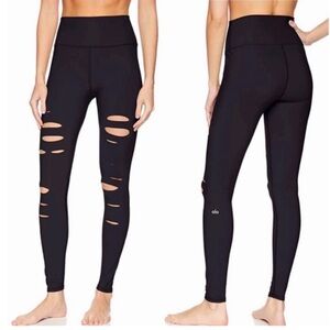 ALO Ripped Warrior Leggings Size XS